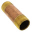 1-1/4" x 4-1/2" Brass Nipple (Lead Free)