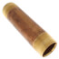 1-1/4" x 6" Brass Nipple (Lead Free)