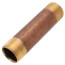 1-1/4" Brass Nipple Set (Close to 6" Length) (Lead Free)