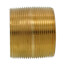 2" x Close Brass Nipple (Lead Free)