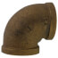 1" FIP x FIP Brass Elbow (Lead Free)