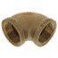 1-1/4" FIP x FIP Brass Elbow (Lead Free)