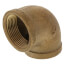 1-1/4" FIP x FIP Brass Elbow (Lead Free)