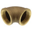 2-1/2" FIP Brass 90-Degree Elbow (Lead Free)