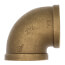 2-1/2" FIP Brass 90-Degree Elbow (Lead Free)