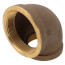 3" FIP Brass 90-Degree Elbow (Lead Free)