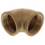 4" FIP Brass 90-Degree Elbow (Lead Free)