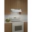 30" F40000 Series 2 Speed White Range Hood, Four-Way Convertible