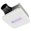 SurfaceShield Vital Vio Powered Exhaust Fan w/ LED Light & Antibacterial Light (110 CFM)
