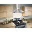 30" Convertible European Style Wall-Mounted Chimney Range Hood, Stainless