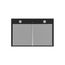 30" Glacier Under Cabinet Range Hood (350 CFM), Black