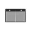 Mantra 30" Convertible Under Cabinet Range Hood, 350 CFM (Black)