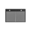 Mantra 30" Convertible Under Cabinet Range Hood, 350 CFM (Black Stainless)
