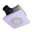 Model SPK110RGBL ChromaComfort Ventilation Fan w/ Multicolor LED Light, Bluetooth Speaker and Grille (110 CFM)