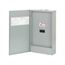 BR Feed Through Lug Main Breaker Load Center, Cover Included, Aluminum, 16 Circuits, 8 Spaces, 25 kAIC, NEMA 3R (200A, 120V/240V)