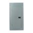 BR Convertible Load Center w/ Ground Bar & Cover, Aluminum, 40 Circuits, 20 Spaces, 10 kAIC, NEMA 3R (200A, 120V/240V)