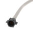 1/2" PEX Crimp x 1/2" FNPT One Piece Supply Riser Kit, Multi Turn Angle (30" Length)