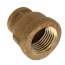 1/2" x 1/8" FIP Brass Coupling (Lead Free)