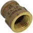 1/2" x 3/8" FIP Brass Coupling (Lead Free)
