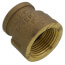 1" x 3/4" FIP Brass Coupling (Lead Free)