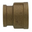 1" x 3/4" FIP Brass Coupling (Lead Free)