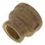 1-1/2" x 1" FIP Brass Coupling (Lead Free)