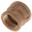 1-1/2" x 1-1/4" FIP Brass Coupling (Lead Free)