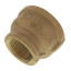 2" x 1-1/4" FIP Brass Coupling (Lead Free)