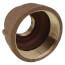 3" x 1-1/2" FIP Brass Coupling (Lead Free)