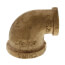 3/4" x 3/8" FIP Brass 90-Degree Reducing Elbow (Lead Free)