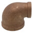1" x 3/8" FIP Brass 90-Degree Reducing Elbow (Lead Free)