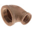 1-1/2" x 1/2" FIP Brass 90-Degree Reducing Elbow (Lead Free)