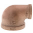 1-1/2" x 1/2" FIP Brass 90-Degree Reducing Elbow (Lead Free)