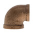 1-1/2" x 1" FIP Brass 90-Degree Reducing Elbow (Lead Free)