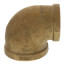 1-1/4" x 1" FIP Brass 90-Degree Reducing Elbow (Lead Free)
