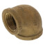 1-1/4" x 1" FIP Brass 90-Degree Reducing Elbow (Lead Free)