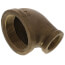 2" x 1" FIP Brass 90-Degree Reducing Elbow (Lead Free)