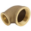 2" x 1-1/4" FIP Brass 90-Degree Reducing Elbow (Lead Free)