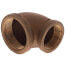 2" x 1-1/2" FIP Brass 90-Degree Reducing Elbow (Lead Free)