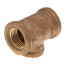 1/2" x 1/2" x 3/8" Reducing Brass Tee (Lead Free)