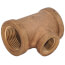 3/4" x 3/4" x 3/8" Reducing Brass Tee (Lead Free)