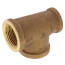 3/4" x 1/2" x 3/4" Reducing Brass Tee (Lead Free)