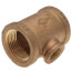 1" x 1" x 3/8" Reducing Brass Tee (Lead Free)