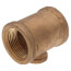1" x 1" x 3/8" Reducing Brass Tee (Lead Free)