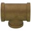 1" x 1" x 3/4" FIP Brass Tee (Lead Free)