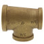 1" x 3/4" x 3/4" Reducing Brass Tee (Lead Free)