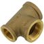 1" x 3/4" x 1" FIP Brass Tee (Lead Free)