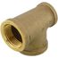 1" x 3/4" x 1" FIP Brass Tee (Lead Free)