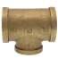 1-1/4" x 1-1/4" x 1" Reducing Brass Tee (Lead Free)