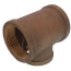 2-1/2" x 2-1/2" x 2" Reducing Brass Tee (Lead Free)